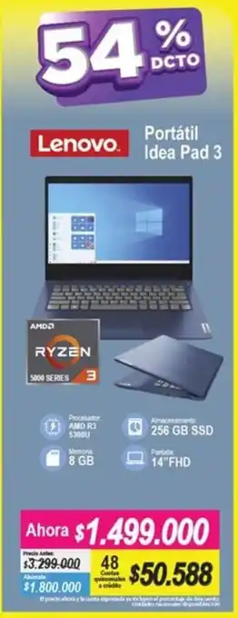 Alkomprar Lenovo IdealPad 3 oferta