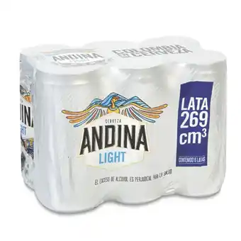Makro Cerveza andina light 269ml x 6u oferta