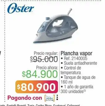 Jumbo Plancha vapor oferta