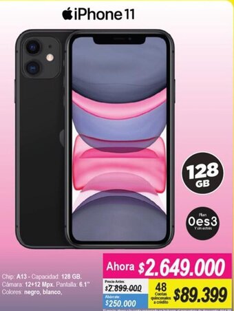 Alkomprar iPhone 11 128GB oferta