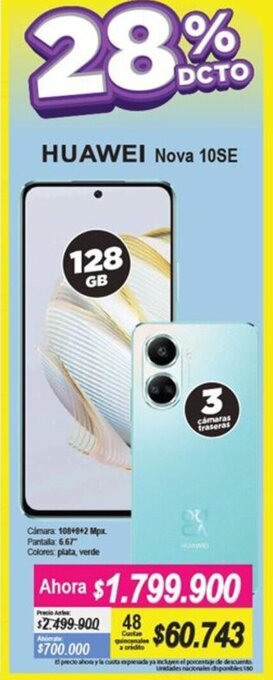 Alkomprar Huawei Nova 10SE oferta