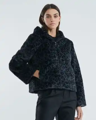 Chevignon Chaqueta de mujer, pelo sintético - animal print oferta