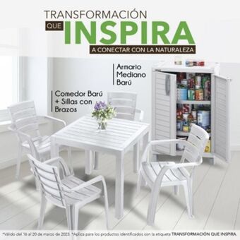 Rimax Combo comedor (silla con brazos) + armario mediano barú oferta