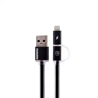Falabella Cable 2en1 aurora 020t micro-iphone - negro oferta