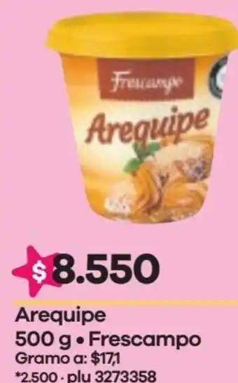 Éxito Rescampo Arequipe 500g oferta