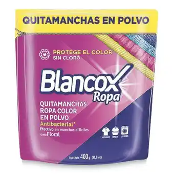 Makro Quitamanchas en polvo blancox ropa color 400g oferta