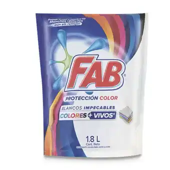 Makro Detergente liquido fab proteccion color 1.8l oferta