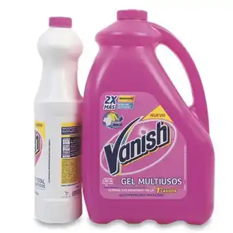 Makro Desmanchador liquido vanish rosado 3785ml+vanish blanco 900ml oferta