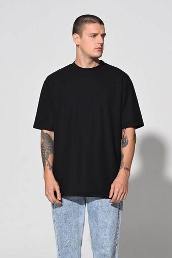 Pacífika Camiseta manga corta negro oferta