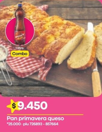 Éxito Pan Primavera Queso oferta