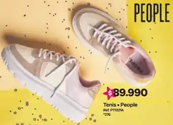 Éxito Tenis People oferta