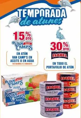 Alkosto En Atún Van Camp's en Aceite o en Agua oferta