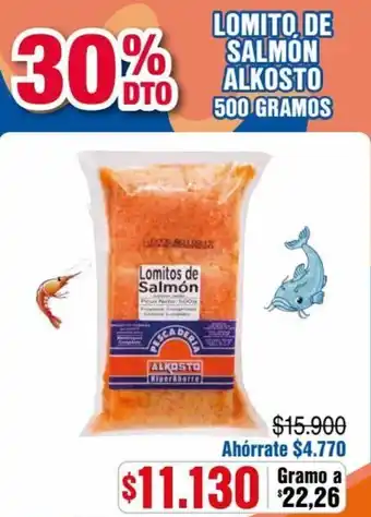 Alkosto Lomito de Salmón Alkosto 500g oferta