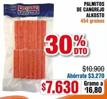 Alkosto Palmitos de Cangrejo Alkosto 454g oferta