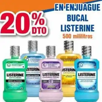Alkosto En Enjuague Bucal Listerine 500ml oferta