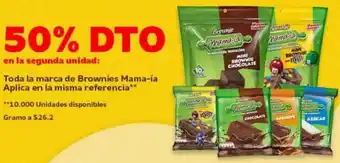 Oxxo Brownies Mama-ia Aplica en La Lisma Referencia oferta