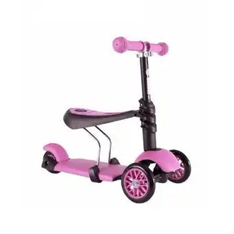 Patineta para niños scooter 3 en 1 - lila
