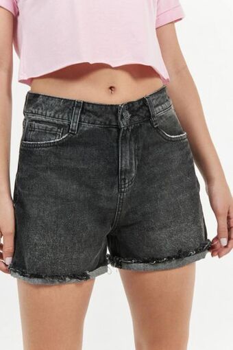 Koaj Short denim tiro alto oferta
