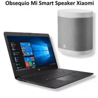 Linio Portatil hp 240 g7 - intel celeron n4100 4gb ddr negro + mi smart speaker xiaomi oferta