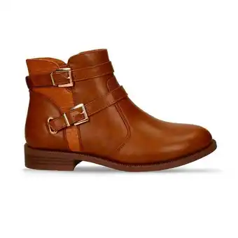 Bata Botines camel bata frunita ecu mujer oferta