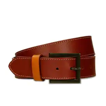 Bata Cinturón café bata erick hombre oferta