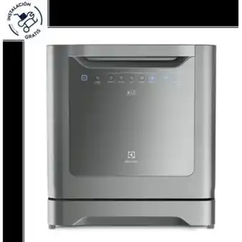 Linio Lavavajillas portatil inoxidable 8 servicios / 40 piezas electrolux ehfc08t4pg oferta