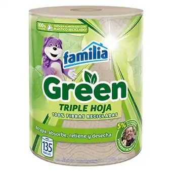 Makro Toalla de cocina familia green triple hoja oferta