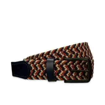 Bata Cinturón café-azul bata franky hombre oferta
