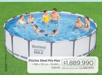 Easy Piscina steel pro max oferta