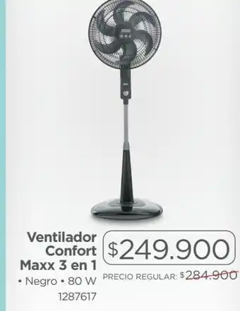 Easy Ventilador confort maxx 3 en 1 oferta