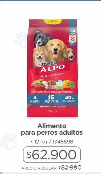 Easy Alimento para perros adultos purina 12kg oferta