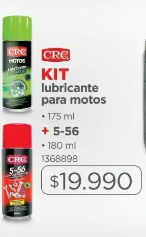 Easy Kit lubricante para motos 175ml + 5-56 180ml oferta