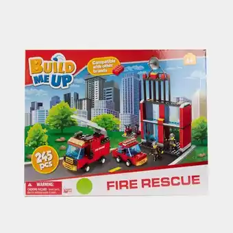 Panamericana Set de bloques de 245 piezas - estación de bomberos oferta