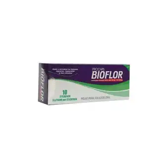 Cruz verde Bioflor procaps polvo solución oral caja x 10 sobres oferta
