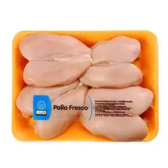 Superdroguería Olímpica Pechuga de pollo fresca mercapollo sin piel bandeja familiar x kg oferta
