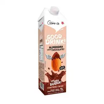 Jumbo Bebida de almendras cuisine&co chocolate x1l oferta