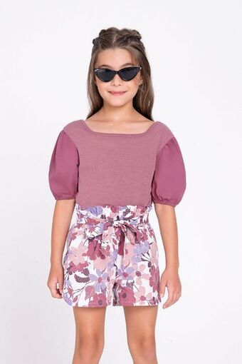 Pacífika Camiseta manga corta rosado oferta