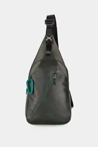 Vélez Manos libres pacify de cuero para hombre múltiples compartimentos oferta