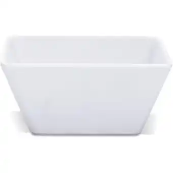 Makro Bowl melamina 30 aro cuadrado blanco 13.5cm oferta