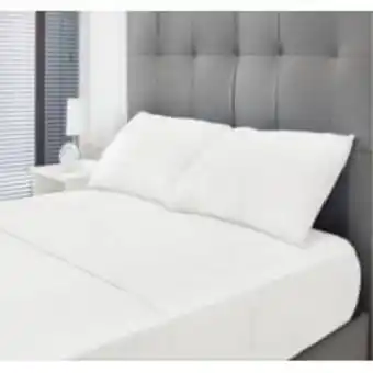Falabella Juego de sábanas 420 hilos 100% algodón paquistaní tamaño king blanco oferta