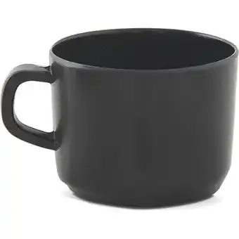 Makro Taza melamina 30 aro negra 8cm oferta