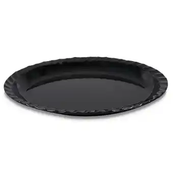 Makro Bandeja melamina 30 aro ovalada negra 48cm oferta