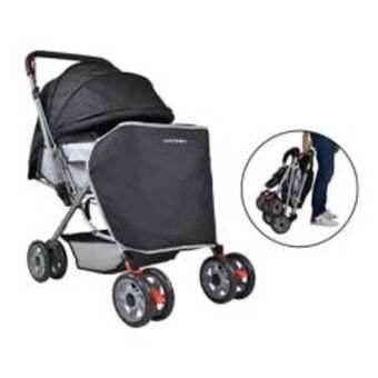 Falabella Coche cuna reversible bebé dallas happy baby negro oferta