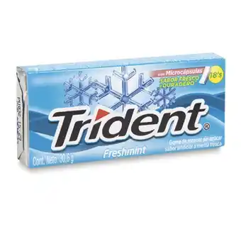 Makro Chicles trident fresh mint 30.6g oferta