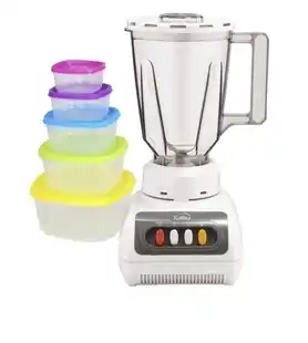 Alkomprar Combo Licuadora K-LPP40S + Set de 5 Recipientes Blanco oferta