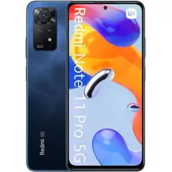 Linio Celular xiaomi redmi note 11 pro 5g 128gb + 6gb- azul oferta