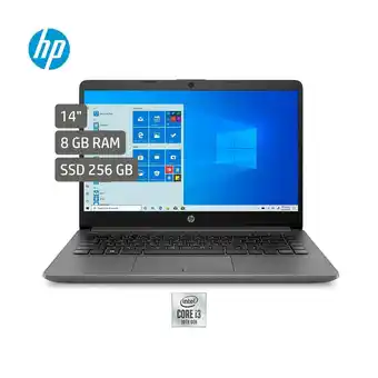 Falabella Portátil HP Laptop 14 pulgadas Intel Core i3 8GB 256GB oferta