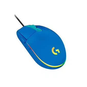 Falabella Logitech g203 mouse gamer rgb 6 botones azul oferta