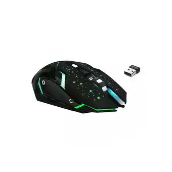 Falabella Mouse gamer inalamabrico luz led wb911 recargable oferta