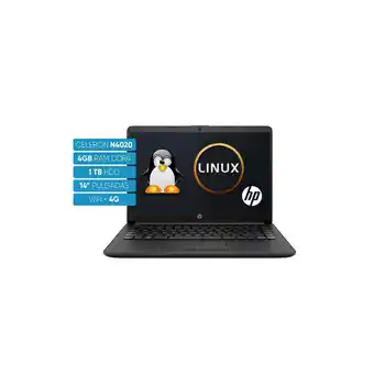 Falabella Hp 14-ck2101la portatil cel n4020/4gb/1tb/14" oferta
